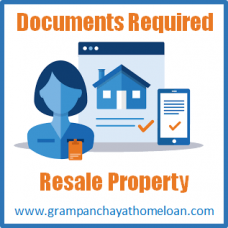 Documents required for Resale Gram Panchayat Property